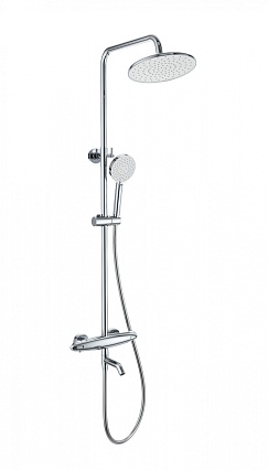 Душевая стойка Wonzon&Woghand Capsule WW-B3031-A1-CR термостат, хром