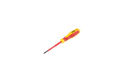 Диэлектрическая отвертка Hammer 602-010 крестовая PH2х100 599784