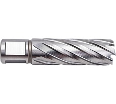 Сверло корончатое HSS по металлу (21х55/88 мм; Weldon 19) D.BOR CD-HSS-055-021-W