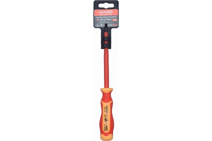 Отвертка Harden SL3*100мм, с диэлектрической рукоятью до 1000В, S2 801103