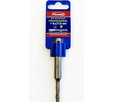 Бур по бетону 6х310/260 мм, SDS-plus PROFESSIONAL Tsunami T10610200006310