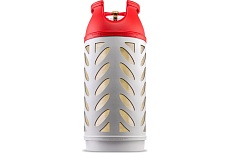 Баллон пропановый полимерно-композитный взрывобезопасный LPG 33.5 л вентиль с европейским разъемом KLF Hexagon Ragasco 33100137