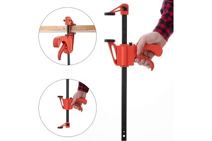Струбцина автомат Intertool 300*60мм HT-6023