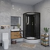 Душевая кабина Niagara NG 6501-14BK 90x90 стекло тонированное, без крыши