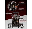 Подкатной домкрат Rockforce 25 т, с фиксацией, h min 140 мм, h max 387 мм RF-TH22501C(17352) RF-TH22501C кейс(17352)