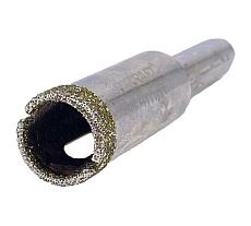 Коронка алмазная по керамограниту и керамике с центрирующим сверлом 14 мм OXCRAFT УТ-00014593