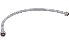 Гибкая подводка для воды ELKA оплетка нейлон, пвх покрытие, 1/2&quot; х 50 см в/н ИС.101130