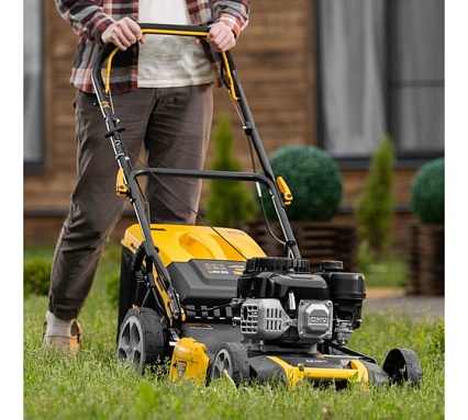 Бензиновая газонокосилка Denzel glr-510sp-zs 58825