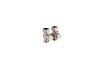 Комплект нижнего подключения Giacomini 1/2"Mx3/4"E, прямой, для двухтрубных систем R387X012