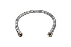 Гибкая подводка для воды GRIALE 1/2&quot;, гайка-штуцер, 40 см GR56-40