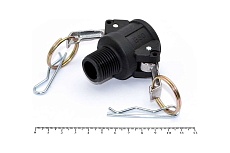 Камлок полипропиленовый HIMPT (PP) B-050 1/2&quot; (13 мм) 00-00012311