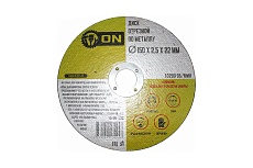 Диск отрезной по металлу (150х2.5х22 мм) ON 15-30-350