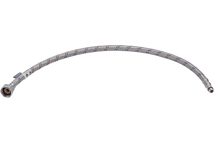Подводка для смесителей СТМ сталь 1/2xM10x60 см., короткий штуцер CWFSS060