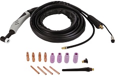 Горелка сварочная TIG с кнопкой (4 м, Dх50) Elitech 195762