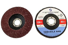 Круг лепестковый торцевой SA28003P (125x22.2 мм; КЛТ1; 14А; А40; №40) CNIC 53713