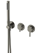 Смеситель для душа AQUAme Siena AQM8805GM оружейный металл