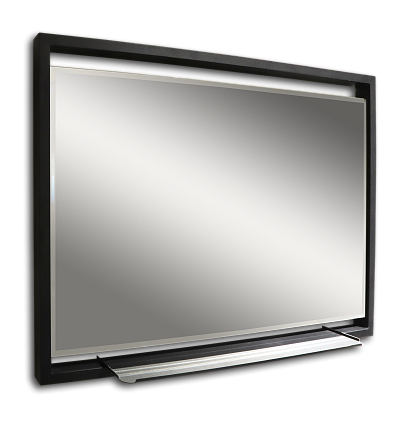 Зеркало Silver Mirrors Челси 60x80 см с подсветкой, черный