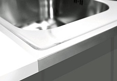 Кухонная мойка Alveus Classic Pro 110 1132129 140 см нержавеющая сталь