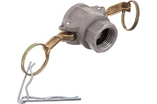 Камлок соединение типа D (0.5&quot;; розетка; внутренняя резьба BSP; алюминий) TITAN LOCK TL50DAL