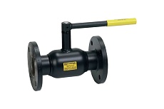 Шаровой стальной кран БРОЕН балломакс кшт для теплоснабжения ф/ф dn 125 pn 16 с рукояткой RG008T6J26L4TK