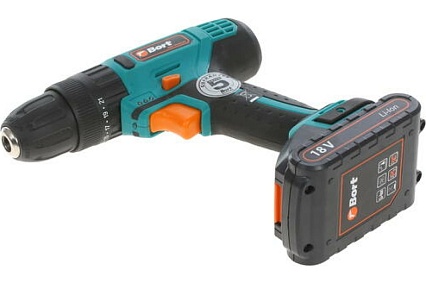 Аккумуляторная дрель-шуруповерт Bort BAB-18Ix2Li-FD 91275998