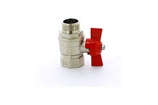 Шаровой кран ITAP муфтовый, стандартный проход, бабочка, 3/4 ART 119 &quot;Vienna&quot;