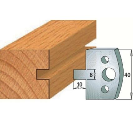 Комплект из 2-х ножей SP (40x4 мм) CMT 690.094