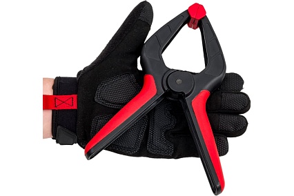 Пружинный зажим WORKPRO 76 мм WP232012