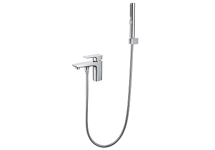 Смеситель на борт ванны Aquatek Вега AQ1044CR хром