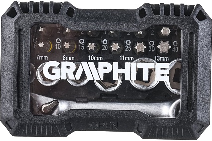 Набор бит 24 шт. Graphite 56H610