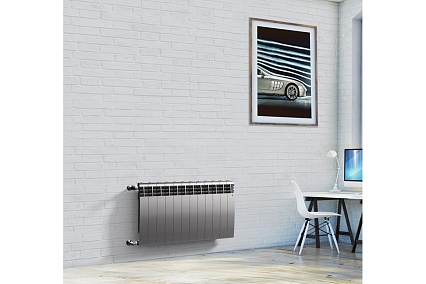 Радиатор Royal Thermo BiLiner 500/Silver Satin - 8 секц. НС-1176319