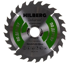 Диск пильный Industrial Дерево (190x30/20 мм; 24Т) Hilberg HW190