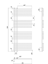 Полотенцесушитель водяной Ravak Style 51.6x120