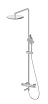 Душевая стойка Oliveeka Y-Line OL-739902-BN с термостатом, никель матовый