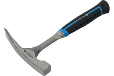 Молоток каменщика Hoegert Technik монолитный, 600 г, с рукояткой из стекловолокна HT3B033