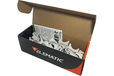 Пластиковый фиксатор для полипропиленовых труб Elematic ECAV 32 d=25-32 мм, 25 шт. 13501032