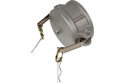 Алюминиевый камлок TITAN LOCK типа DC серия "EcoLine", заглушка для ниппеля 3", TL300DCAL-EL