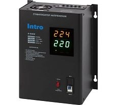 Стабилизатор напряжения Intro Н-5000 настенный 140-260В/220В, 5000ВА Б0064684