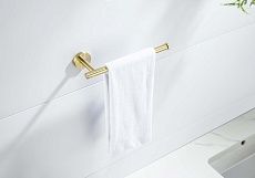 Полотенцедержатель Aquatek Оберон AQ4219BG шлифованное золото