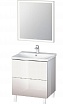 Мебель для ванной Duravit L-Cube 65 2 ящика белый