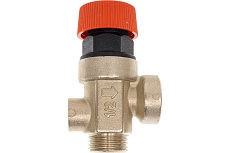 Предохранительный мембранный клапан ITAP с выходом для манометра, резьба нр-вр, M 1/2&quot; 369001215M 369(1/2&quot;x1,5bar)M