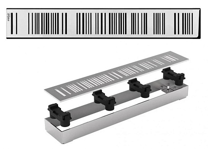 Решетка Valsir Barcode VS0701973 30 см для трапа