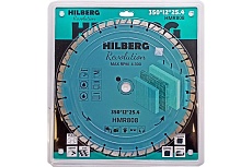 Диск алмазный отрезной Revolution 350х25.4х12 мм Hilberg HMR808
