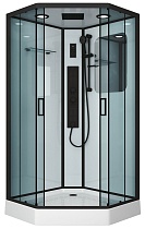 Душевая кабина Niagara Premium NG- 6902-01GD BLACK 100x100