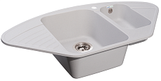 Кухонная мойка GranFest Quarz GF-Z14 93 см серый