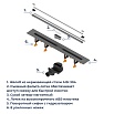 Трап для душа RGW SDR-55 80 см хром 79215580-01
