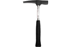 Молоток каменщика Политех 600 г, кованый, металлическая прорезиненная рукоятка 2534263