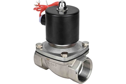 Электромагнитный клапан DN.ru VS2W-101E-NC Ду15 Ру10 сталь, резьба 1/2" EPDM 220B AC D130-01257