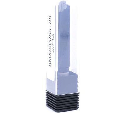 Сверло присадочное монолитное глухое ZY-90224R (12х70 мм; хв-к 10 мм; правое вращение) МНОГОФРЕЗ 6681