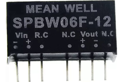 Преобразователь Mean Well DC-DC SPBW06F-12 Т02670538